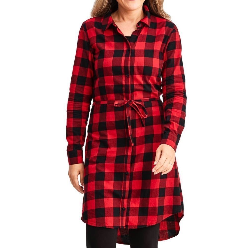 The Children’s Place
Womens Matching Family Buffalo Plaid Shirt Dress - XL